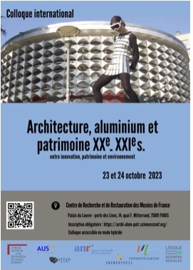 Affiche colloque Aluminium et architecture